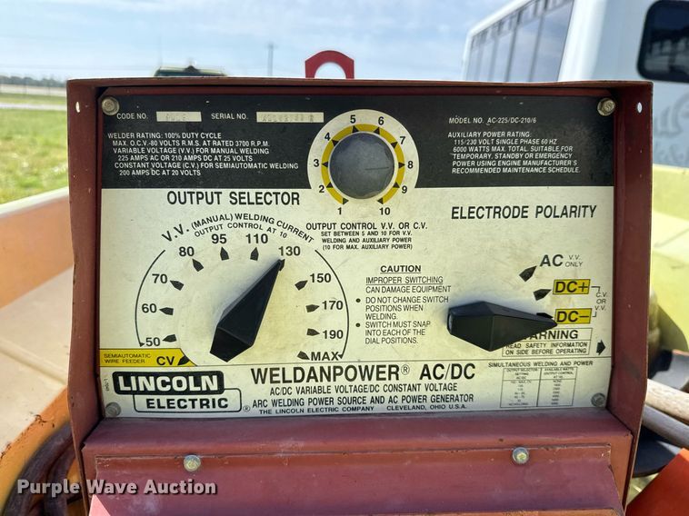 image for item EQ1318 Lincoln Electric Weldanpower welder/generator