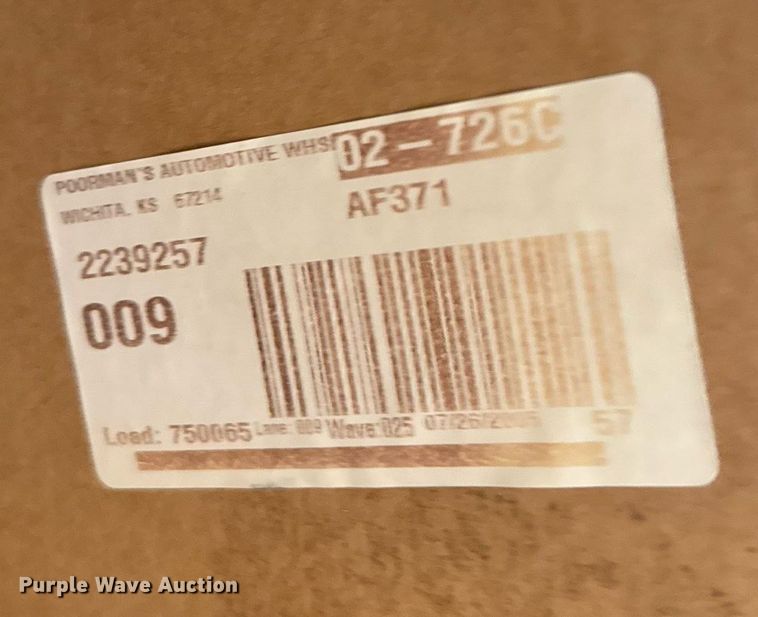 image for item EQ1324 Pallet of filters