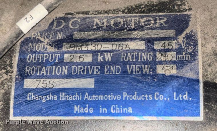 image for item EQ1328 2007 Yamaha YDRE golf cart