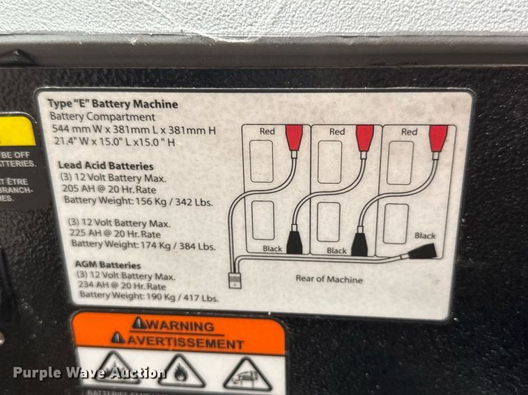 image for item EQ1330 Windsor Chariot 3 iScrub 26 floor scrubber