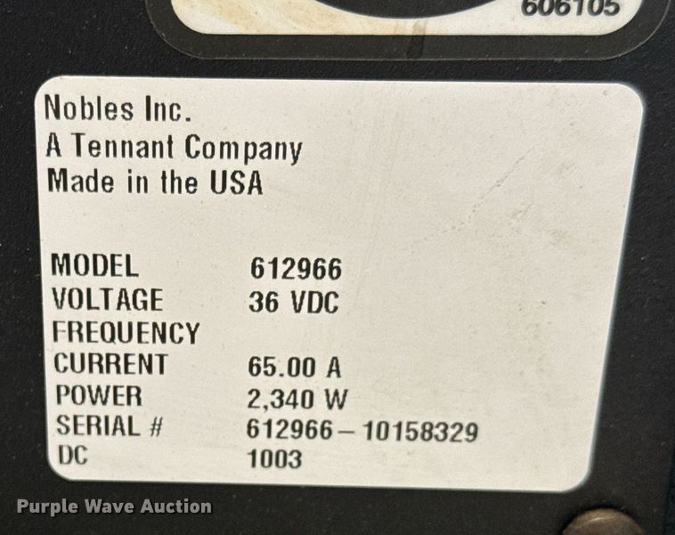 image for item EQ1332 Nobles SpeedGleam Plus 612966 floor scrubber