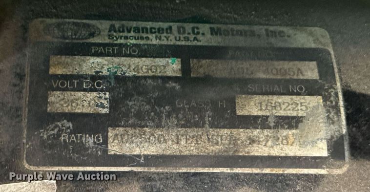 image for item EQ1334 2001 E-Z-Go Workhorse golf cart