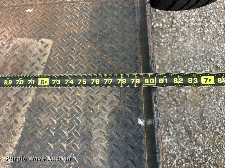 image for item DG1740 2008 Belshe WB12 utility trailer