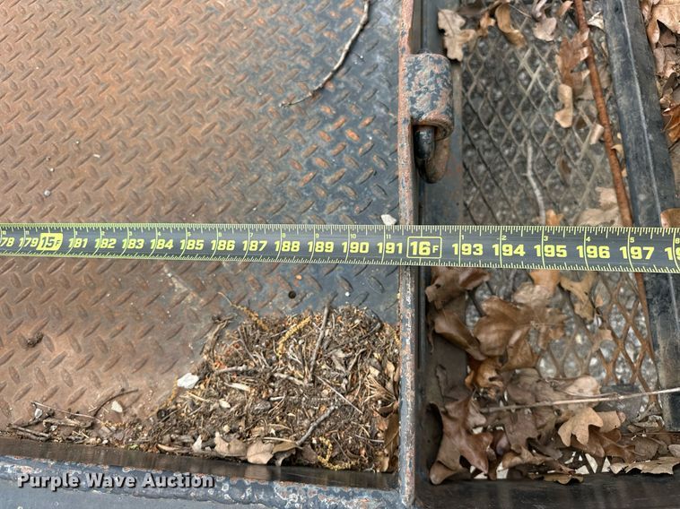 image for item DG1740 2008 Belshe WB12 utility trailer