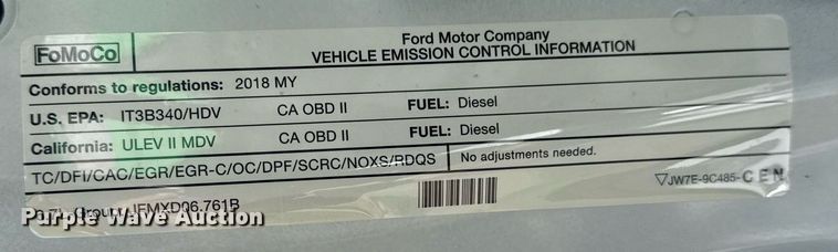 image for item DM5721 2019 Ford F550 Super Duty Crew Cab utility / service truck