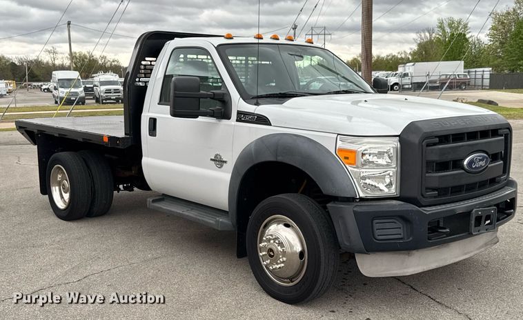 image for item DO0748 2011 Ford F450 Super Duty flatbed truck