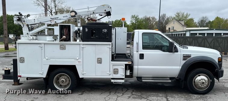 image for item DO0803 2010 Ford F550 Super Duty utility / service truck