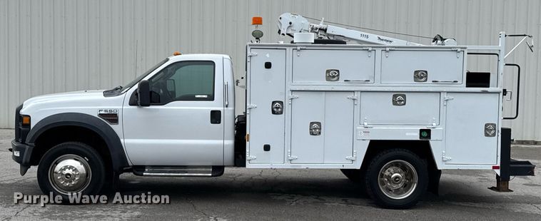 image for item DO0803 2010 Ford F550 Super Duty utility / service truck