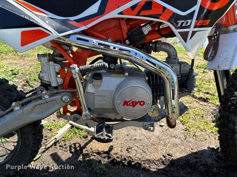 image for item DO0945 2022 Kayo TD125 motorcycle