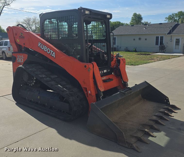 image for item DO7910 2012 Kubota SVL90 tracked skid steer loader