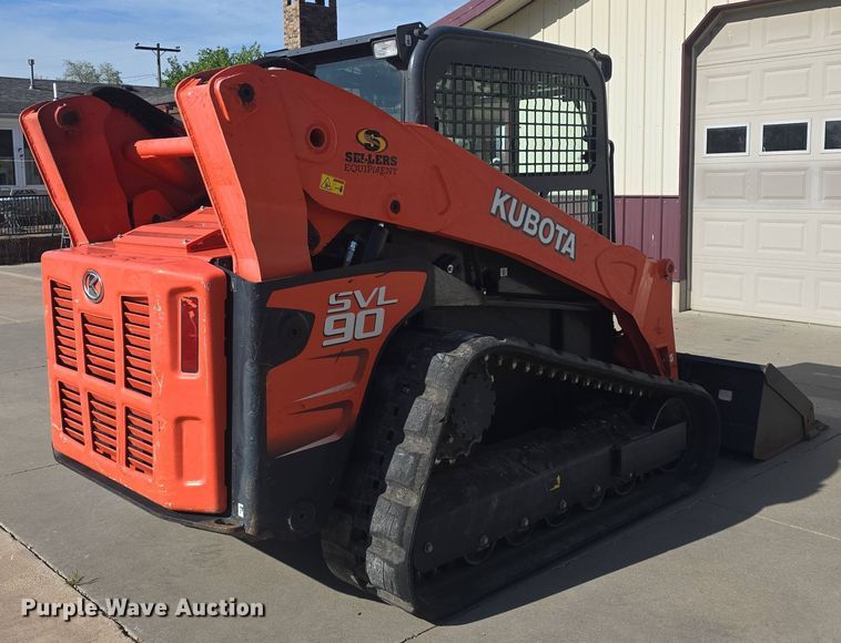image for item DO7910 2012 Kubota SVL90 tracked skid steer loader