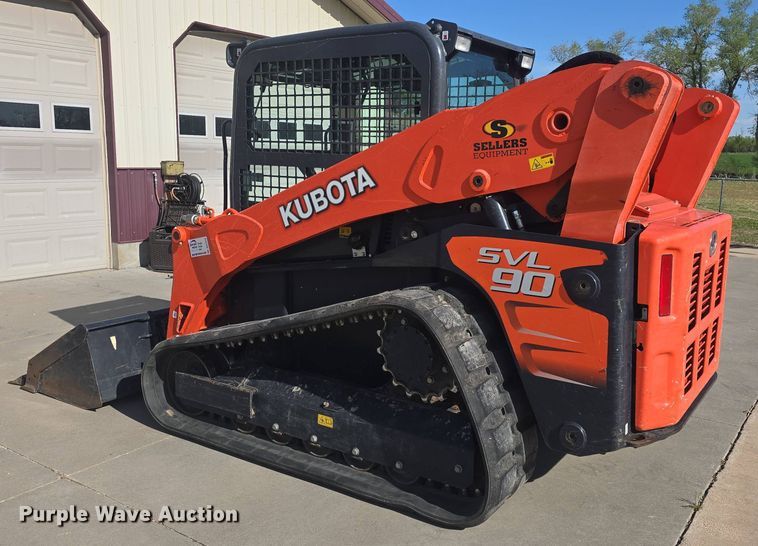 image for item DO7910 2012 Kubota SVL90 tracked skid steer loader