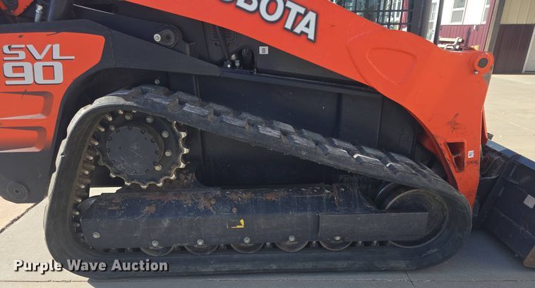 image for item DO7910 2012 Kubota SVL90 tracked skid steer loader