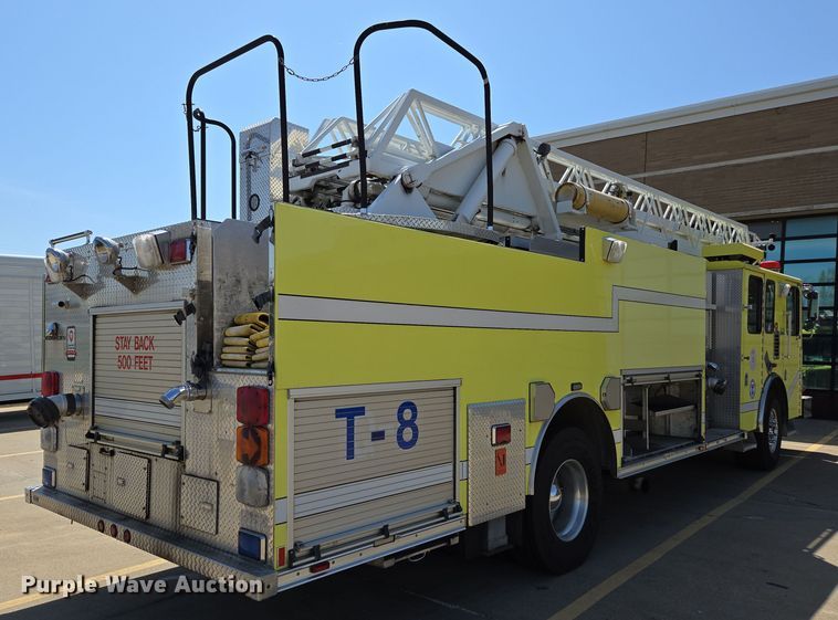 image for item DP6326 2003 HME Central States Fire Apparatus ladder fire truck