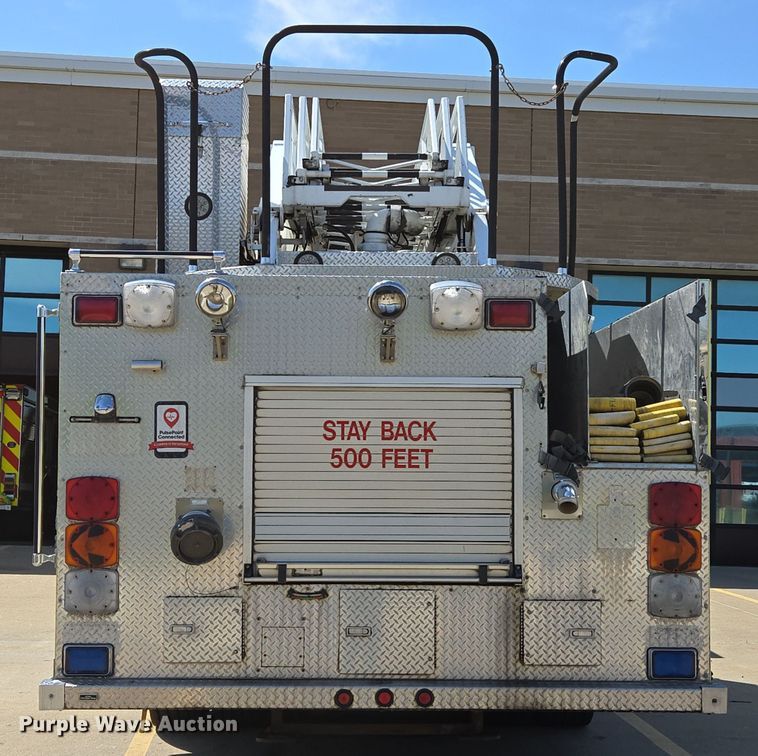 image for item DP6326 2003 HME Central States Fire Apparatus ladder fire truck