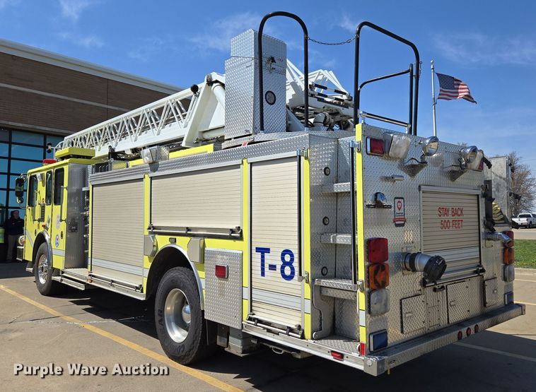 image for item DP6326 2003 HME Central States Fire Apparatus ladder fire truck