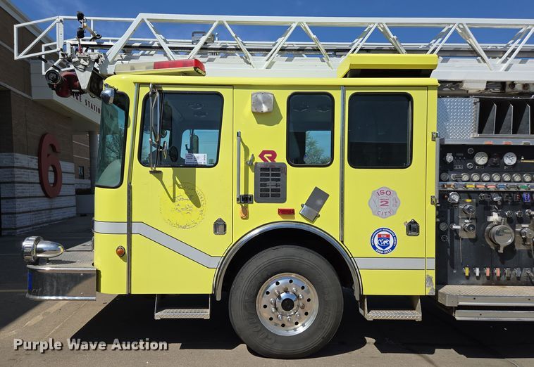 image for item DP6326 2003 HME Central States Fire Apparatus ladder fire truck
