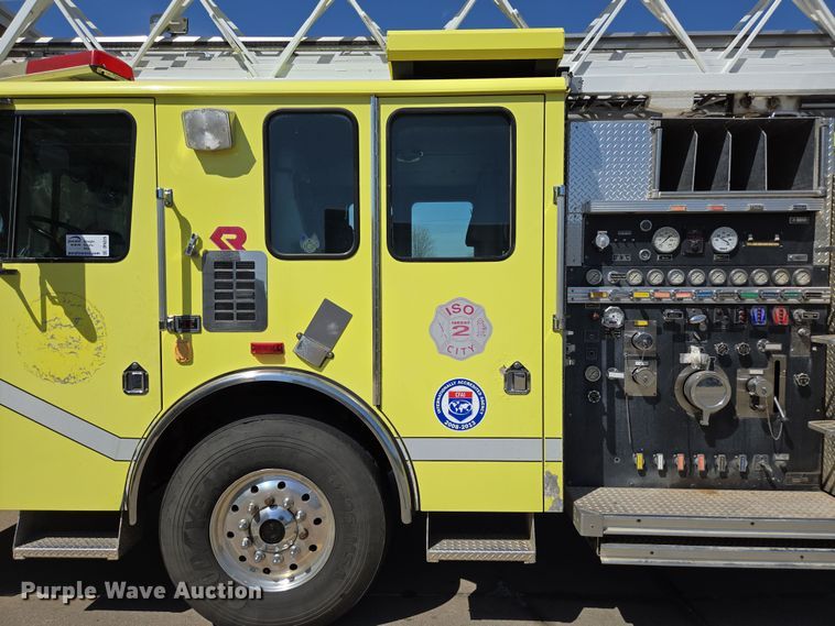 image for item DP6326 2003 HME Central States Fire Apparatus ladder fire truck