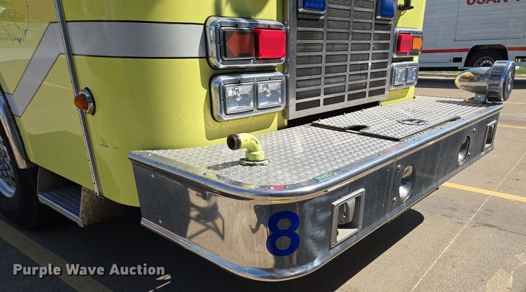 image for item DP6326 2003 HME Central States Fire Apparatus ladder fire truck