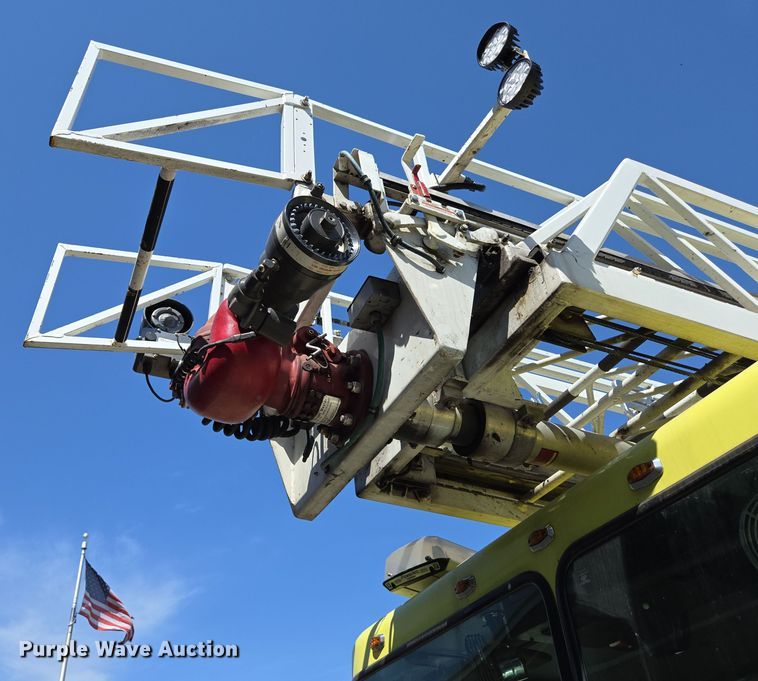 image for item DP6326 2003 HME Central States Fire Apparatus ladder fire truck