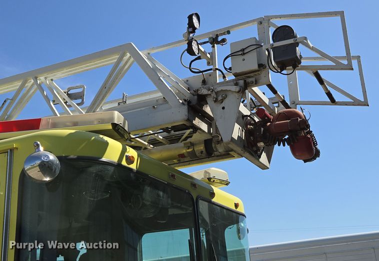 image for item DP6326 2003 HME Central States Fire Apparatus ladder fire truck