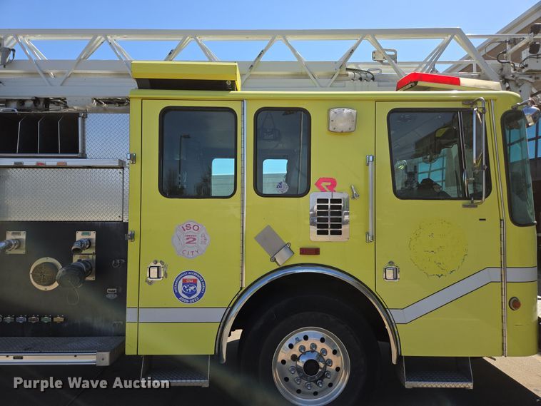 image for item DP6326 2003 HME Central States Fire Apparatus ladder fire truck