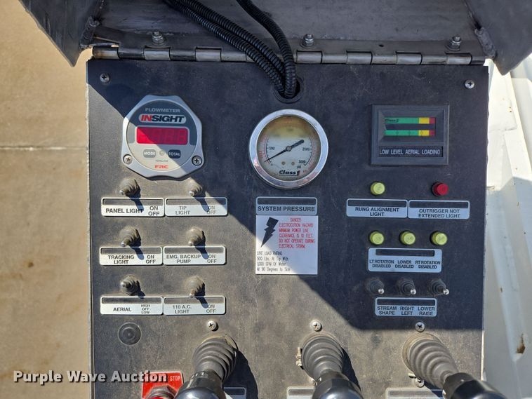 image for item DP6326 2003 HME Central States Fire Apparatus ladder fire truck