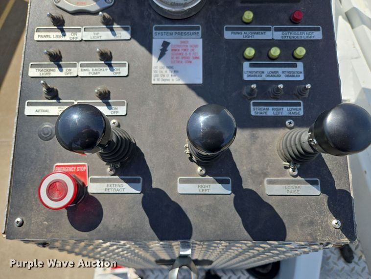 image for item DP6326 2003 HME Central States Fire Apparatus ladder fire truck