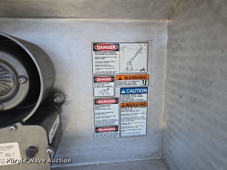 image for item DP6326 2003 HME Central States Fire Apparatus ladder fire truck