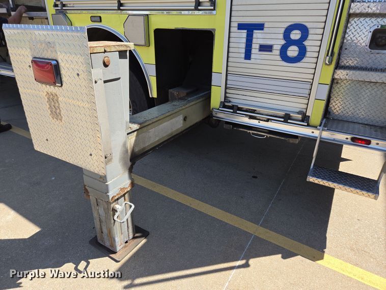 image for item DP6326 2003 HME Central States Fire Apparatus ladder fire truck