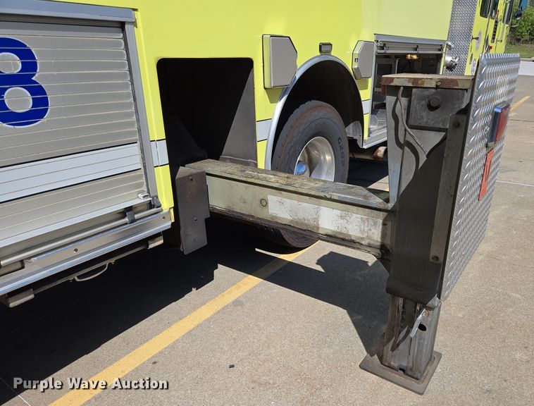 image for item DP6326 2003 HME Central States Fire Apparatus ladder fire truck