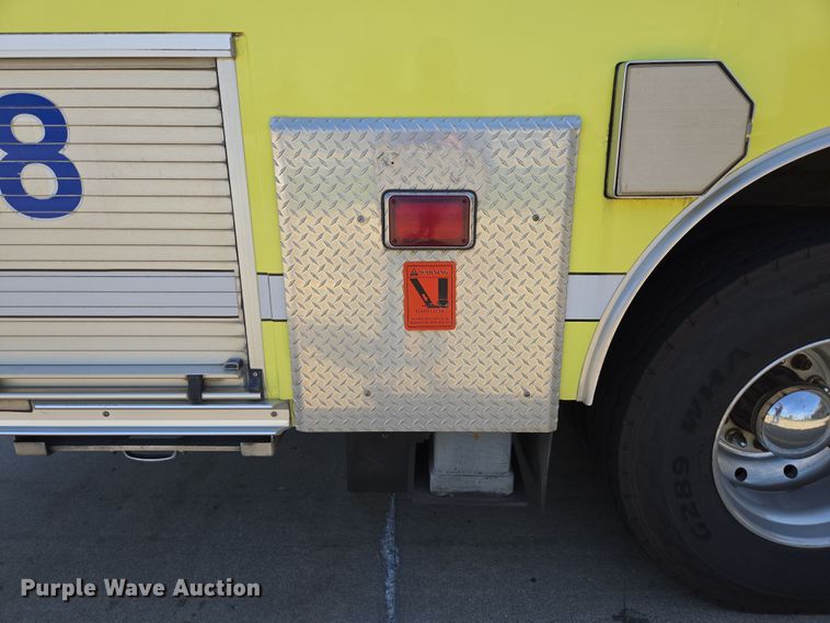 image for item DP6326 2003 HME Central States Fire Apparatus ladder fire truck