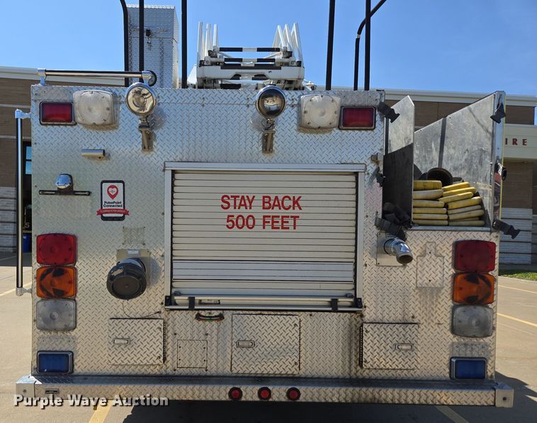 image for item DP6326 2003 HME Central States Fire Apparatus ladder fire truck