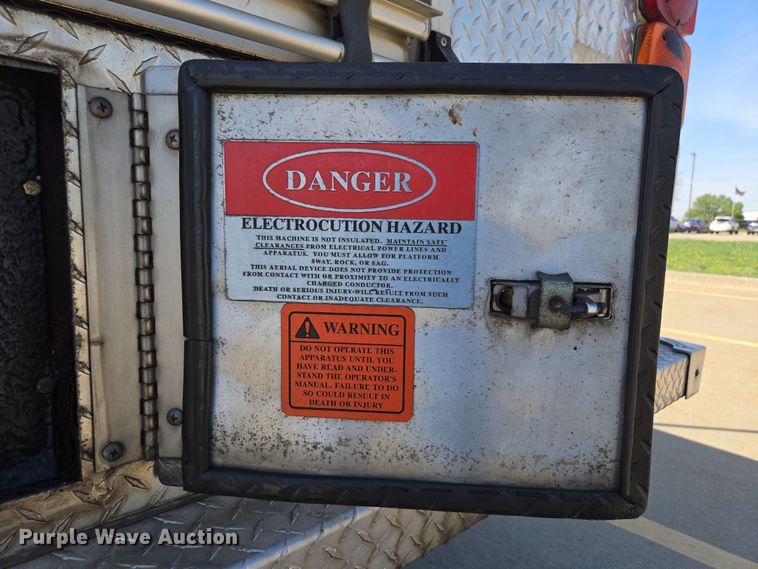 image for item DP6326 2003 HME Central States Fire Apparatus ladder fire truck