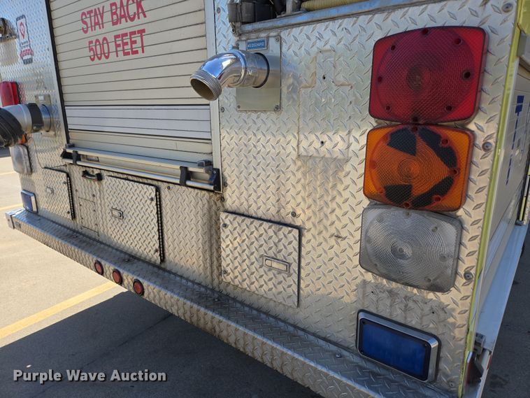 image for item DP6326 2003 HME Central States Fire Apparatus ladder fire truck