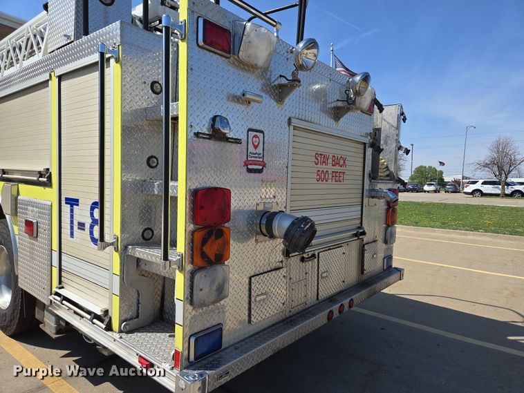 image for item DP6326 2003 HME Central States Fire Apparatus ladder fire truck