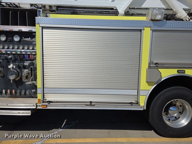image for item DP6326 2003 HME Central States Fire Apparatus ladder fire truck