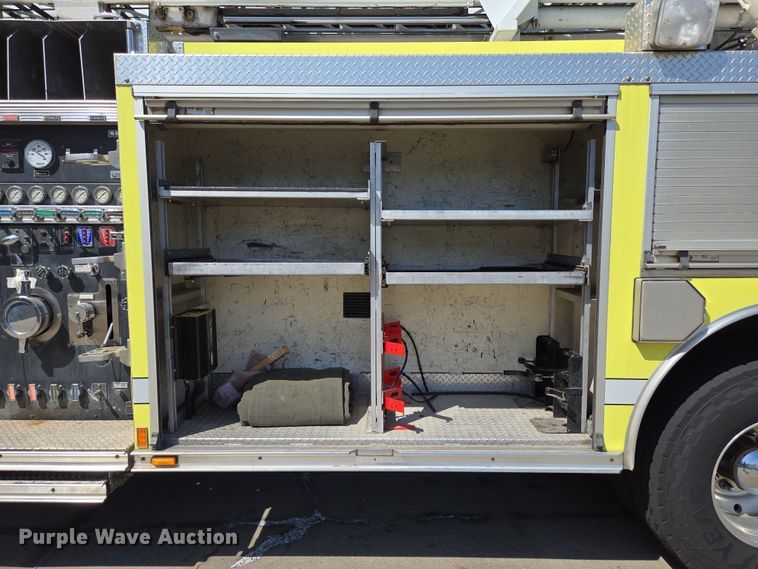 image for item DP6326 2003 HME Central States Fire Apparatus ladder fire truck