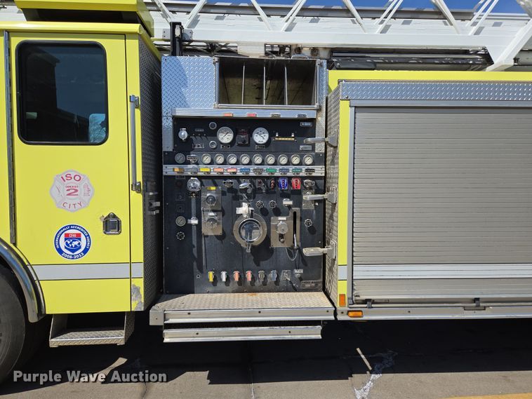 image for item DP6326 2003 HME Central States Fire Apparatus ladder fire truck