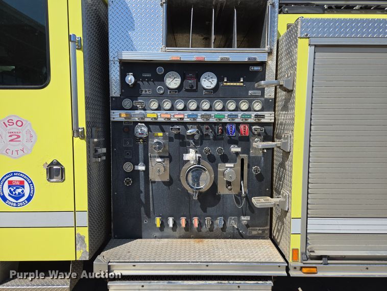 image for item DP6326 2003 HME Central States Fire Apparatus ladder fire truck