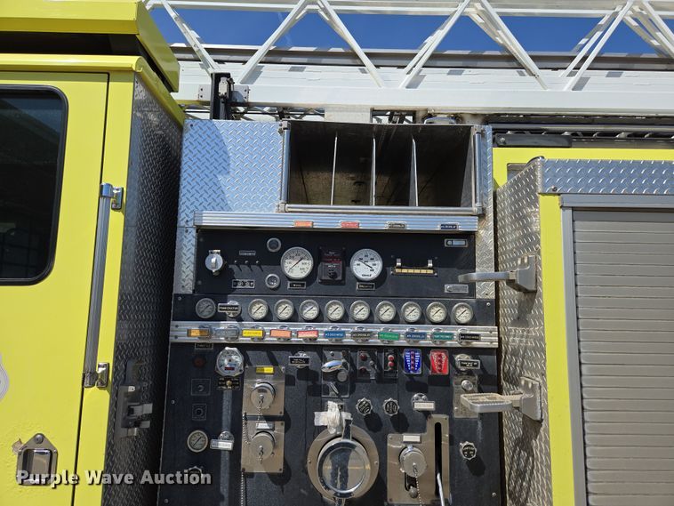 image for item DP6326 2003 HME Central States Fire Apparatus ladder fire truck