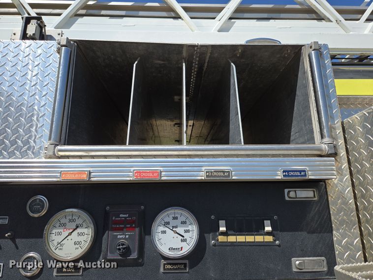 image for item DP6326 2003 HME Central States Fire Apparatus ladder fire truck