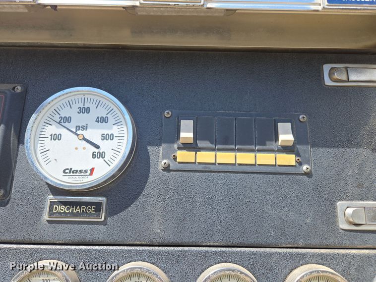 image for item DP6326 2003 HME Central States Fire Apparatus ladder fire truck