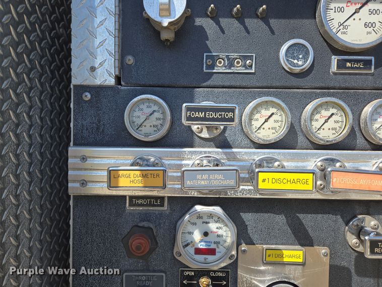 image for item DP6326 2003 HME Central States Fire Apparatus ladder fire truck