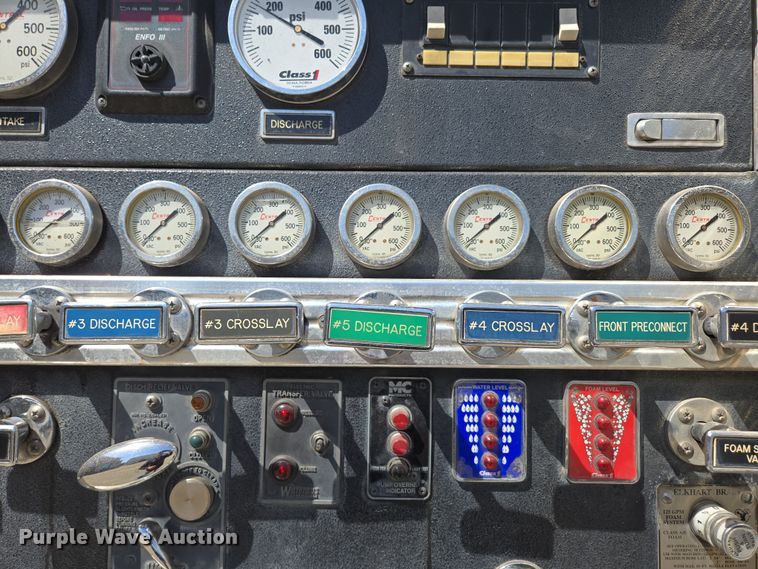 image for item DP6326 2003 HME Central States Fire Apparatus ladder fire truck