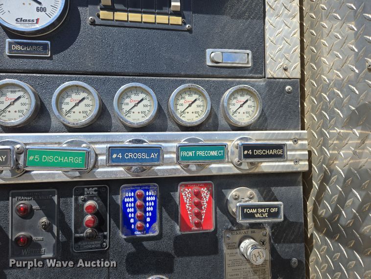 image for item DP6326 2003 HME Central States Fire Apparatus ladder fire truck