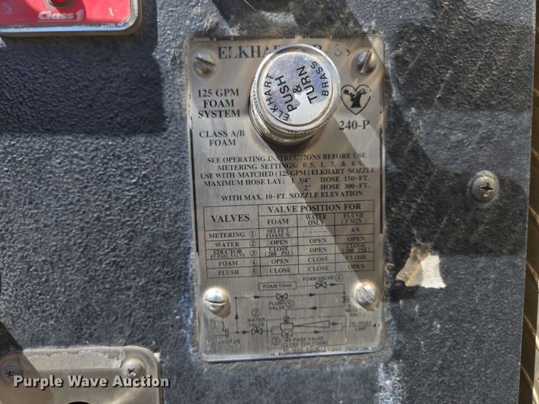 image for item DP6326 2003 HME Central States Fire Apparatus ladder fire truck