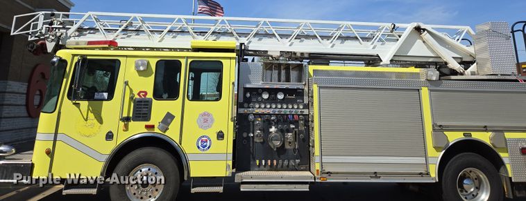 image for item DP6326 2003 HME Central States Fire Apparatus ladder fire truck