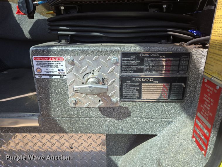 image for item DP6326 2003 HME Central States Fire Apparatus ladder fire truck