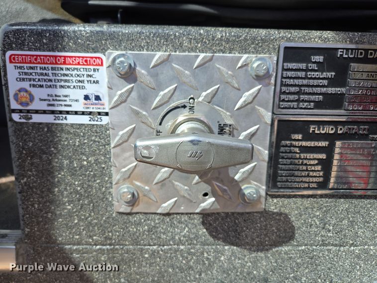 image for item DP6326 2003 HME Central States Fire Apparatus ladder fire truck